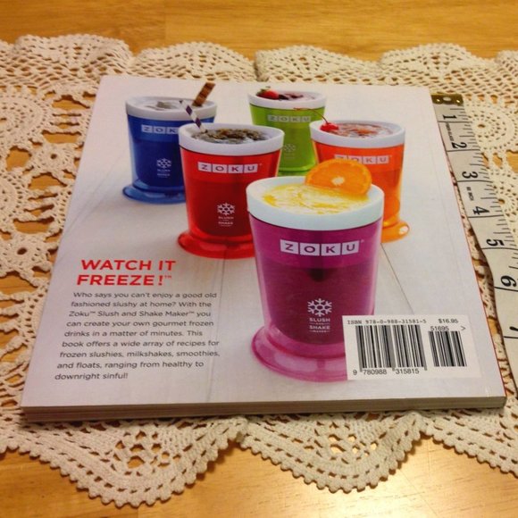 Zoku art of slush recipes, milkshakes, fun beverages - Picture 2 of 11
